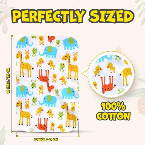 150 Pack Baby Washcloths Set