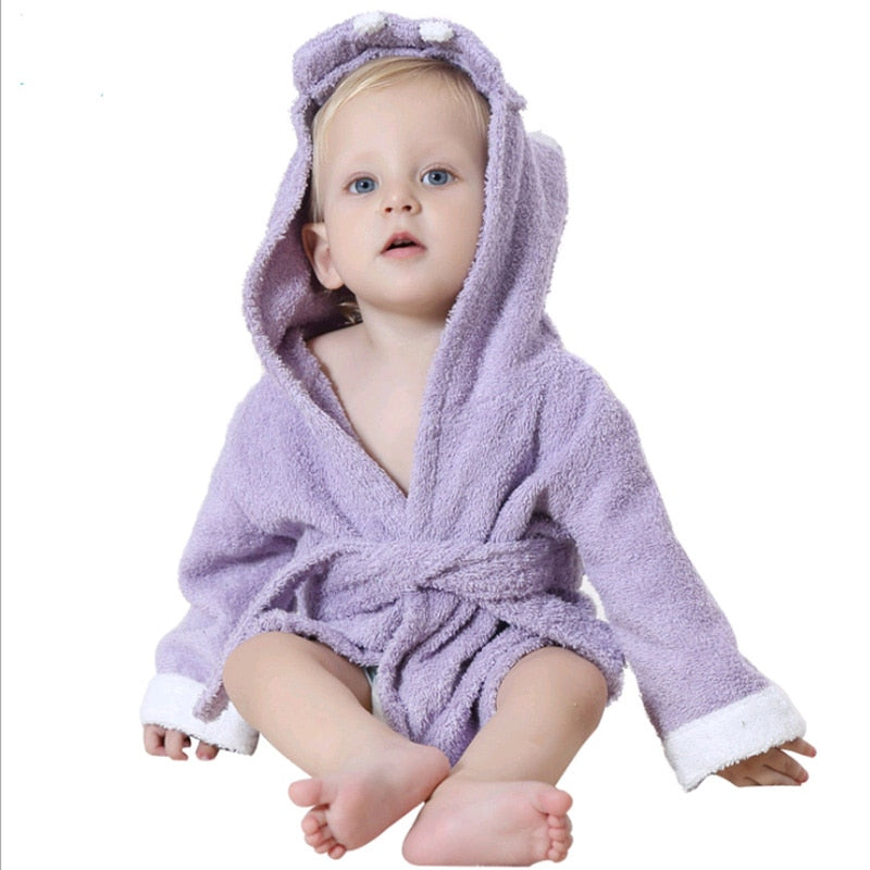 Baby Cartoon Robe Hoodie