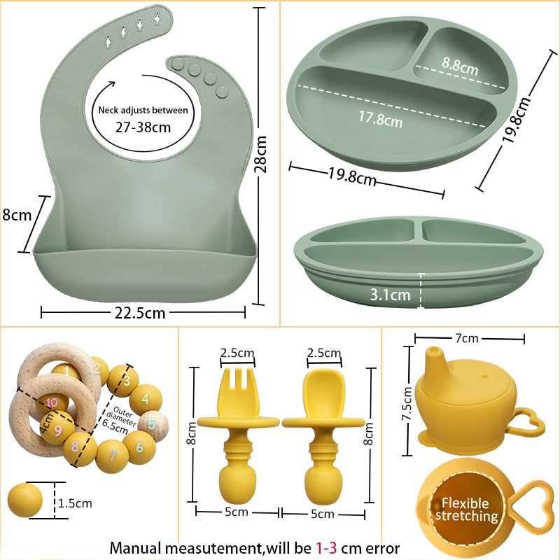 Silicone Baby Feeding Set
