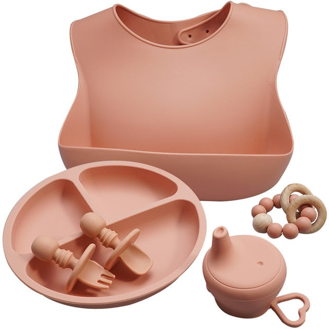 Silicone Baby Feeding Set