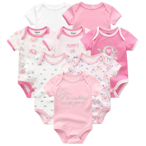 8 Pieces Baby Rompers