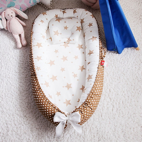 Baby Nest Bed with Pillow