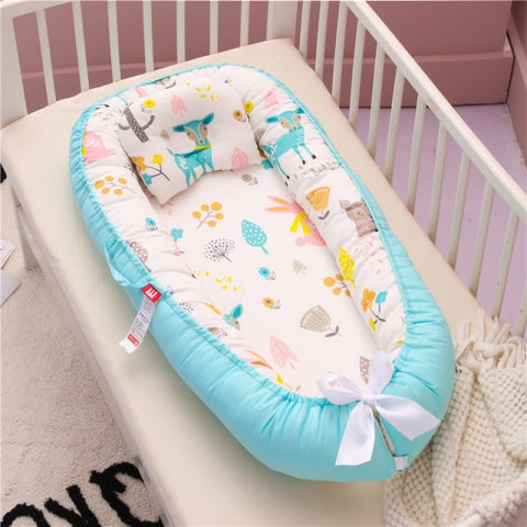 Baby Nest Bed with Pillow