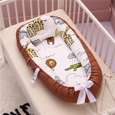 Baby Nest Bed with Pillow