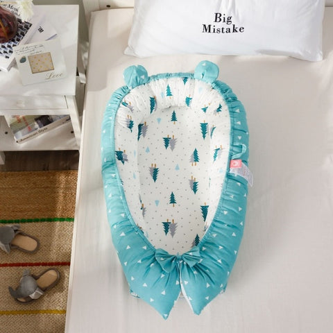 Baby Nest Bed with Pillow