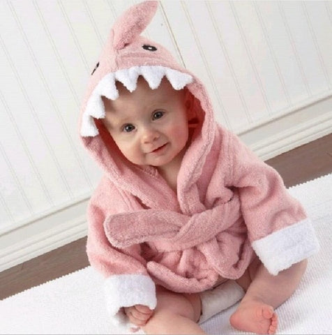 Baby Cartoon Robe Hoodie
