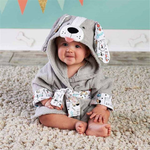 Baby Cartoon Robe Hoodie
