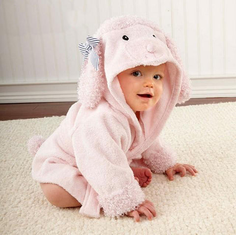 Baby Cartoon Robe Hoodie
