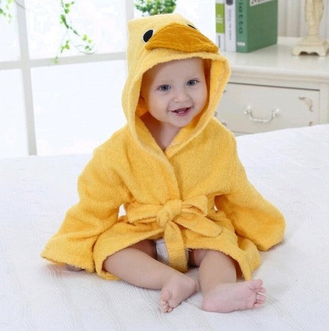 Baby Cartoon Robe Hoodie
