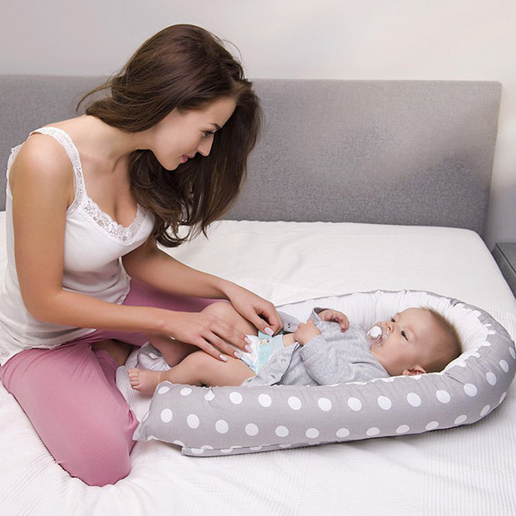 Baby Nest Bed with Pillow