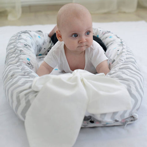 Baby Nest Bed with Pillow