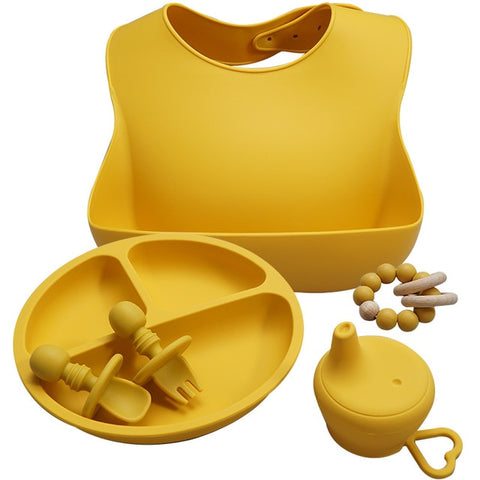 Silicone Baby Feeding Set