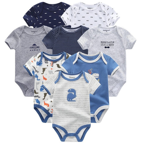 8 Pieces Baby Rompers