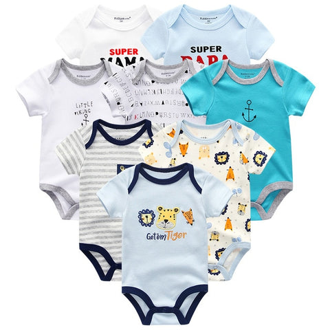 8 Pieces Baby Rompers