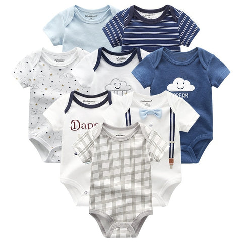 8 Pieces Baby Rompers