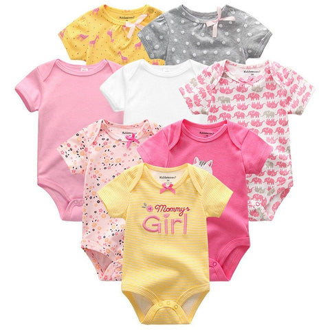 8 Pieces Baby Rompers